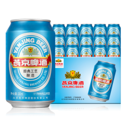 燕京啤酒 11°P特制精品啤酒 330ml*24听