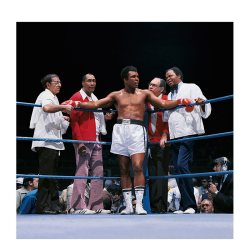 挂画 致敬拳王阿里Homage to Ali  冠军之角：阿里对决莱利