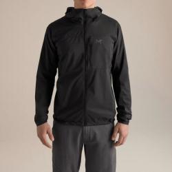 ARC'TERYX Squamish 男款logo简约连帽长袖外套