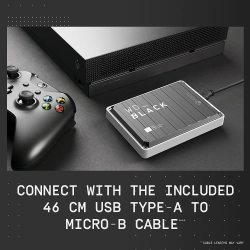 韦度 4TB游戏移动硬盘 Xbox Series X/S兼容 130MB/s高速传输