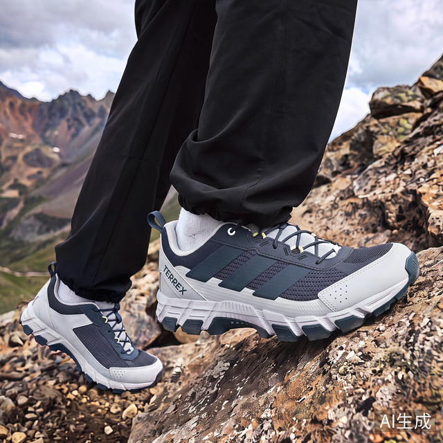 今日必买、城野两用：adidas TERREX ROCKADIA 男款徒步鞋
