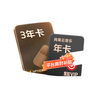 wps 超级会员3年卡+网易云黑胶会员年卡 办公软件