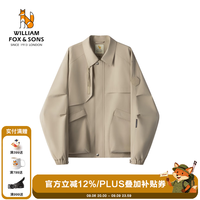 William fox&sons 新型三防户外面料人体工学立体裁剪机能风男女同款仿冲锋翻领夹克