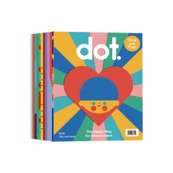 进口英文原版儿童杂志《dot.》第123辑全36册认知启蒙书跨学科多主题引导 构建沉浸式STEAM学习场景英国获奖