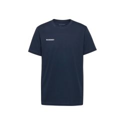 MAMMUT 男士有机棉短袖T恤 圆领透气吸湿排汗 黑色 Medium