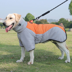 大狗狗衣服秋冬装金毛拉布拉多柴犬中型犬大型犬冬季保暖厚狗棉衣