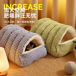 宠物窝保暖猫窝秋冬天猫咪狗用品玩具窝狗窝猫爬架玩具窝四季Q