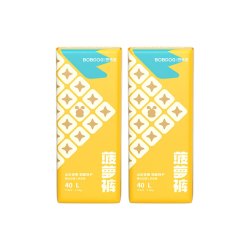 巴布豆 菠萝裤纸尿裤 L码 80片