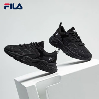 FILA HERITAGE RUNNING系列 女子跑鞋 F12W141116F-BK 黑色 36.5