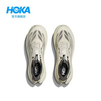 HOKA 马赫先锋版MACH REMASTERED 轻盈透气男款休闲运动鞋 蛋壳黄/冷隧灰 42