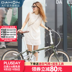 大行 D7折叠自行车20英寸7速 HAC072