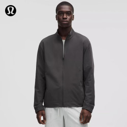 lululemon Zeroed In 男士运动夹克 石墨灰 XS