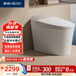恒洁 G21Pro 桶智洁静音冲水 智能坐便器 DCE733C-305