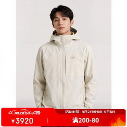 ARC'TERYX GAMMA MX HOODY 防风 男子 软壳夹克 流木白 L