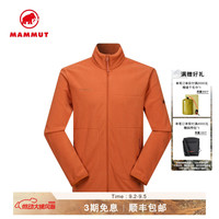 MAMMUT Innominata Light Polartec抓绒 晚枫橙 S 男士夹克