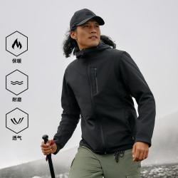 探路者 防风 男士软壳外套