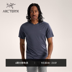 ARC'TERYX KADEM CREW SS 男子运动短袖T恤 深层云蓝 S