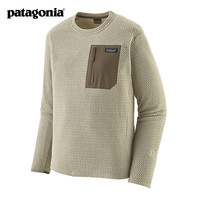 Patagonia 男士速干透气保暖抓绒衣套头衫 R1 Air 40236 PLCN 抓绒摩擦易起球浮绒 M 175/180(CM)  70/80(KG)