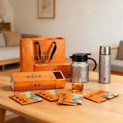 陈皮福鼎白茶陈皮橘小方片福建福鼎正宗寿眉贡眉老白茶