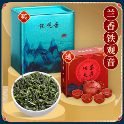 芯轩 新茶兰花香安溪铁观音茶叶150g清香型小泡盒装