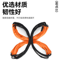 便携式敏捷折叠梯锻炼绳梯跨栏架家用室内运动健身器材体能训练