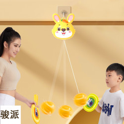 骏派儿童悬挂式乒乓球训练器室内亲子锻炼宝宝乒乓球运动互动孩子