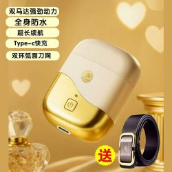 维蒂士保罗2025款除菌双刀头全身水洗男士电动剃须刀