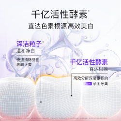 舒客 美白酵素*1+矿物精华*1+清新益生菌*1+专效防蛀*2-DB