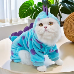 谷狗 四脚宠物衣服连体服装狗狗猫咪可爱衣服四脚衣服防掉毛用品
