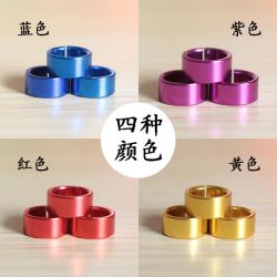 可定制刻字脚环芦丁鸡鹦鹉八哥红嘴山鸦开口与封闭环足环不锈钢