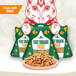 亚禾 猫薄荷猫咪零食猫饼干小鱼干营养猫用猫零食幼猫磨牙棒洁齿