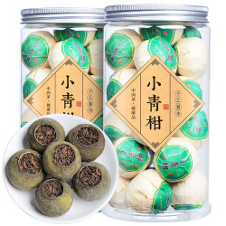 阿琪 正宗新会小青柑普洱茶陈皮桔普茶柑普茶普洱熟茶叶罐装