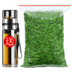 茶叶绿茶2026新茶明前贵州湄潭翠芽雀舌茶浓香毛尖毛峰散袋装100g