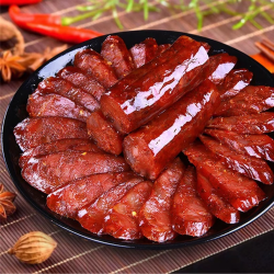 杨三嫂三肥七瘦传统柏树枝烟熏麻辣香肠500g
