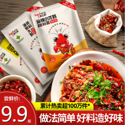 晓飞歌 小龙虾湖北秘制酱调料酱料香辣油焖袋装麻辣正宗小龙虾调料