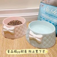宠物碗双碗狗碗猫碗防打翻狗食盆猫咪双碗宠物用品猫粮饭盆猫食盆