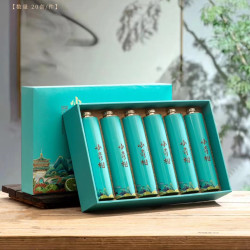 古人堂 小青柑茶叶普洱熟茶柑普茶新会柑6瓶*5颗礼盒装