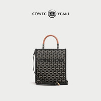 COWEC YCAKI CYWE可凯骐2026新款竖版立体提花刺绣托特包斜挎手提包