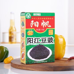 阳帆 阳江豆豉阳帆牌180克黑豆豉干美食蒸鱼豉汁排骨特产炒菜调料豆豉