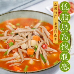 野禾食品 野禾莜面鱼鱼220g山西特产全麦粗粮杂粮低脂速食