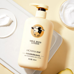 韩婵 牛奶润肤美肌身体乳500ml