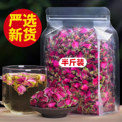 花草茶玫瑰花茶玫瑰干花花泡茶玫瑰新鲜散装天然干玫瑰优质泡水喝