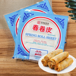 南翔 春饼春卷皮食材原料上海特产油炸南翔春卷皮本品需冷冻产品