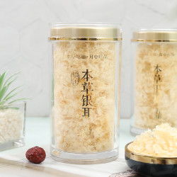 怡江黄金耳 有机富硒本草银耳古田生态高山冲泡即食免泡免煮即食银耳羹早餐