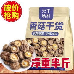 菌状元 11抢促销限量蘑菇菌菇冬菇肉厚无根煲汤食材严选