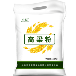 5斤装纯高粱面粉生红高粱粉馒头面粉农家自产煎饼面粉杂粮粉精细