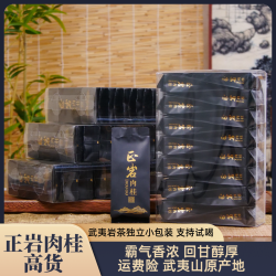 武夷岩茶正岩肉桂乌龙茶小泡独立包装武夷山岩茶