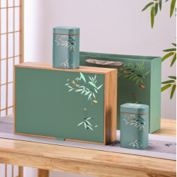 绿茶新茶高山云雾绿茶清香型绿茶茶叶送礼商务送礼茶叶500g礼盒