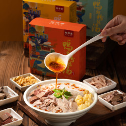 鸭得堡 南京鸭得堡鸭血粉丝汤6盒 多种口味 方便速食夜宵 金陵特产美食