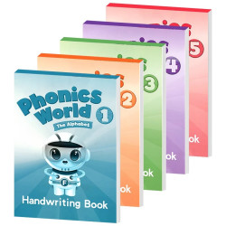 点读版牛津自然拼读教材新版 Oxford Phonics World 1/2/3/4/5级别APP幼